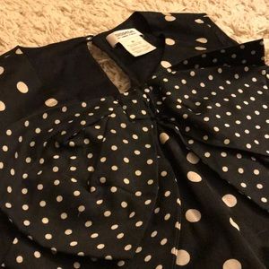 Sonia Rykiel polka dot sleeveless cotton top NWOT